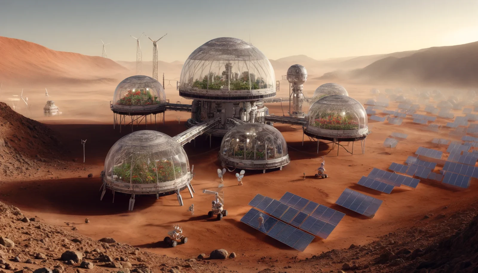 Permanent Mars Colony
