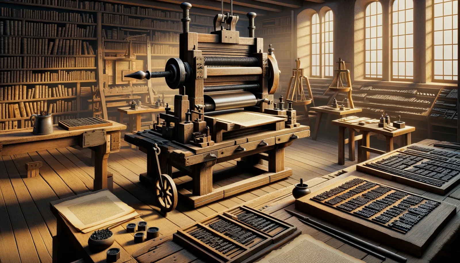 Printing Press Invented